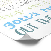 お別れの言い方 ポスター (角)