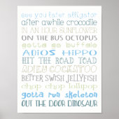 お別れの言い方 ポスター (正面)