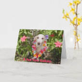 お別れカード カード (黄色い花)