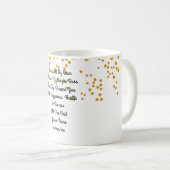 お別れギフト同僚の友人のボス パーソナライズされた コーヒーマグカップ (正面右)