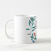 お別れギフト同僚の友人ボスパーソナライズされた2 コーヒーマグカップ (左)