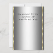 お別れ会招待状 招待状 (裏面)