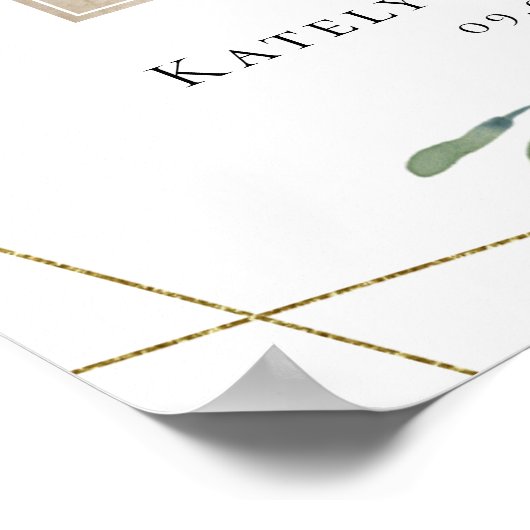 お別れ会 写真 ウェルカムサイン ポスター (角)