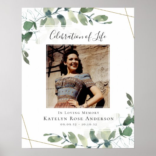 お別れ会 写真 ウェルカムサイン ポスター (正面)