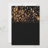 お別れ会 記念 中国風 スカイランタン 招待状 (裏面)