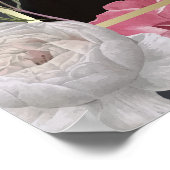 お別れ会 追悼 花 写真 ライフ セレブレーション ポスター (角)