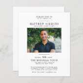 お別れ写真葬儀追悼法会 (正面/裏面)