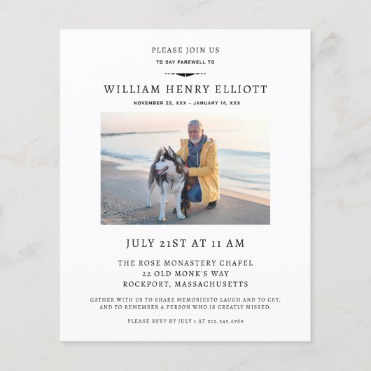 お別れ写真葬儀追悼法会 (正面)