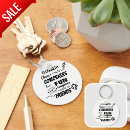 お別れ同僚ボス – 私たちは友達カスタムだ キーホルダー