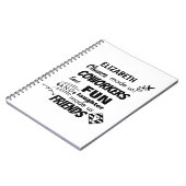 お別れ同僚ボス – 私たちは友達カスタムだ ノートブック (左側)