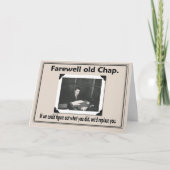 お別れ同僚 カード (正面)