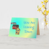 お別れ恋しく思のカードはたくさん カード (黄色い花)