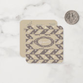 お別れ挨拶 ノートカード (正面/裏面インサイチュ)