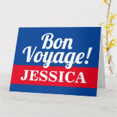 お別れ離れのご旅遠くに行 カード (黄色い花)