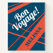 お別れ離れのご旅遠くに行 ノートブック (裏面)