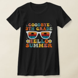 お別れ3年生 こんにちは夏!楽しい小学校3年生 Tシャツ