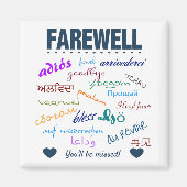 お別れ – さようなら恋しく思ね マグネット (正面)