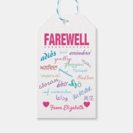 お別れ – さよなら離れの ギフトタグ