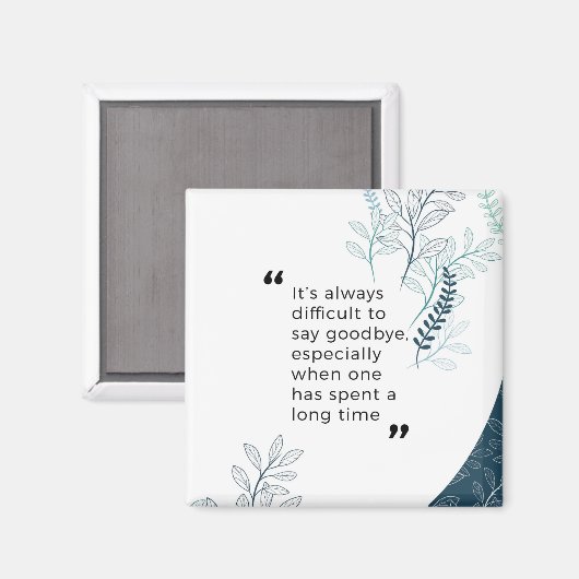 お別れ マグネット (正面/裏面)