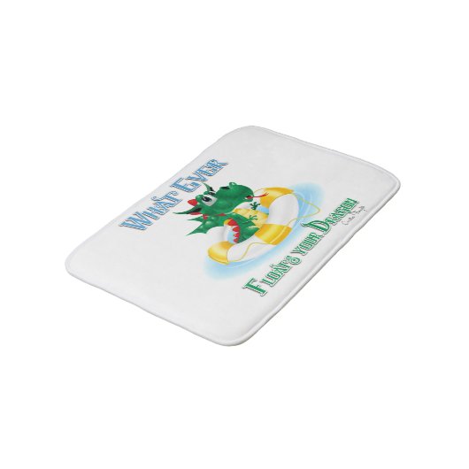 お前おもしろいのドラゴンを浮かべるものは バスマット (アングル)