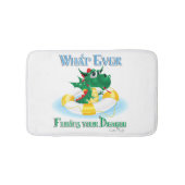 お前おもしろいのドラゴンを浮かべるものは バスマット (正面)