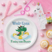 お前おもしろいのドラゴンを浮かべるものは ペーパープレート (パーティー)