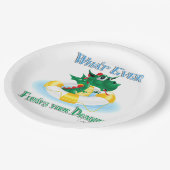 お前おもしろいのドラゴンを浮かべるものは ペーパープレート (アングル)