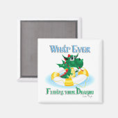 お前おもしろいのドラゴンを浮かべるものは マグネット (正面/裏面)