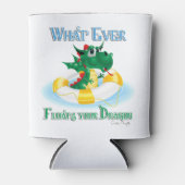 お前おもしろいのドラゴンを浮かべるものは 缶クーラー (正面)