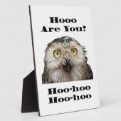 お前か？お前は何者だ？ フォトプラーク (側面)