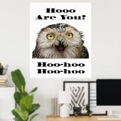 お前か？お前は何者だ？ ポスター (ホームオフィス)