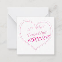 お前か？私が？ずっと一緒に？