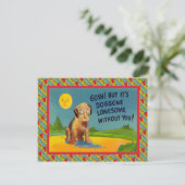 お前がいないそのドゴネは寂しい ポストカード (スタンド正面)