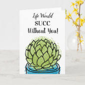 お前がいないと命が奪われる！カード カード (黄色い花)