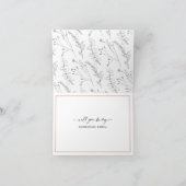 お前がいないと言えないよ、ブライドメイドの提案 カード (内部)