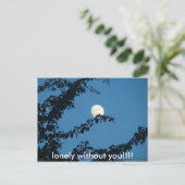お前がいなくて寂しい月!!!! ポストカード (スタンド正面)