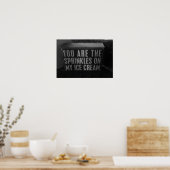 お前がアイスに掛ける ポスター (キッチン)