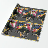 お前がアメリカ人に向かって泥を掘る怪物 ラッピングペーパー (アンロールド)