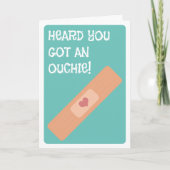 お前がウチ得ーだと聞いた！早く回復する カード (正面)