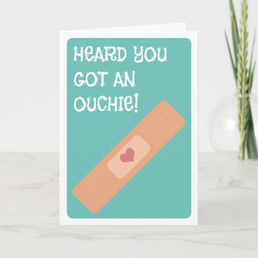 お前がウチ得ーだと聞いた！早く回復する カード (正面)