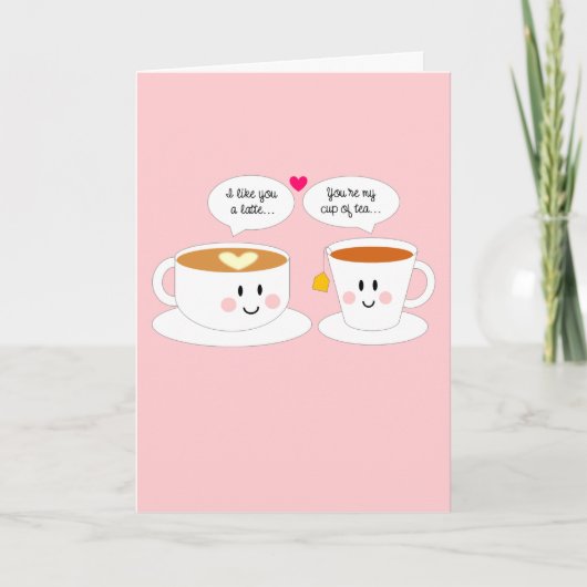 お前がバレンタインデーラテのカードだと同じように シーズンカード (正面)