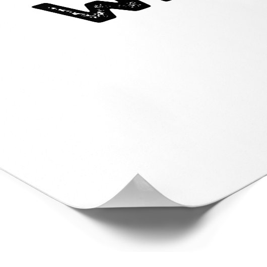 お前がプンしないとやることおもしろいは木だ ポスター (角)