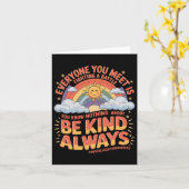 お前が会う人はみんなメンタルヒールで戦ってる カード (黄色い花)