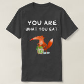 お前が何だ食べ Tシャツ (デザイン正面)