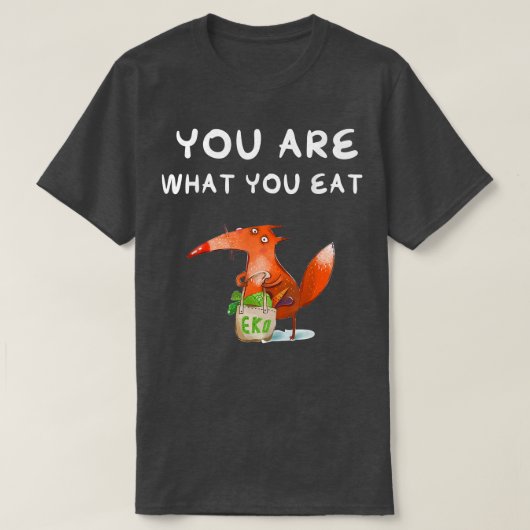 お前が何だ食べ Tシャツ (デザイン正面)
