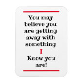 お前が信じよ |マグネットユーモアのあるを知る マグネット (縦)