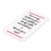 お前が信じよ |マグネットユーモアのあるを知る マグネット (左側)