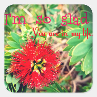 お前が俺の人生に入って良かった スクエアシール