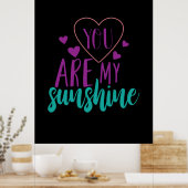 お前が俺の太陽の光であるカップル・アート ポスター (キッチン)