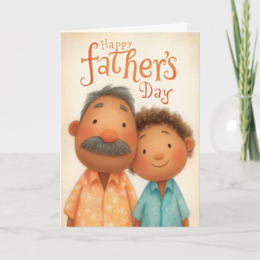 お前が俺の父の日札を作った カード (正面)